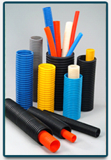 Single wall hdpe corrugated sheathings duct